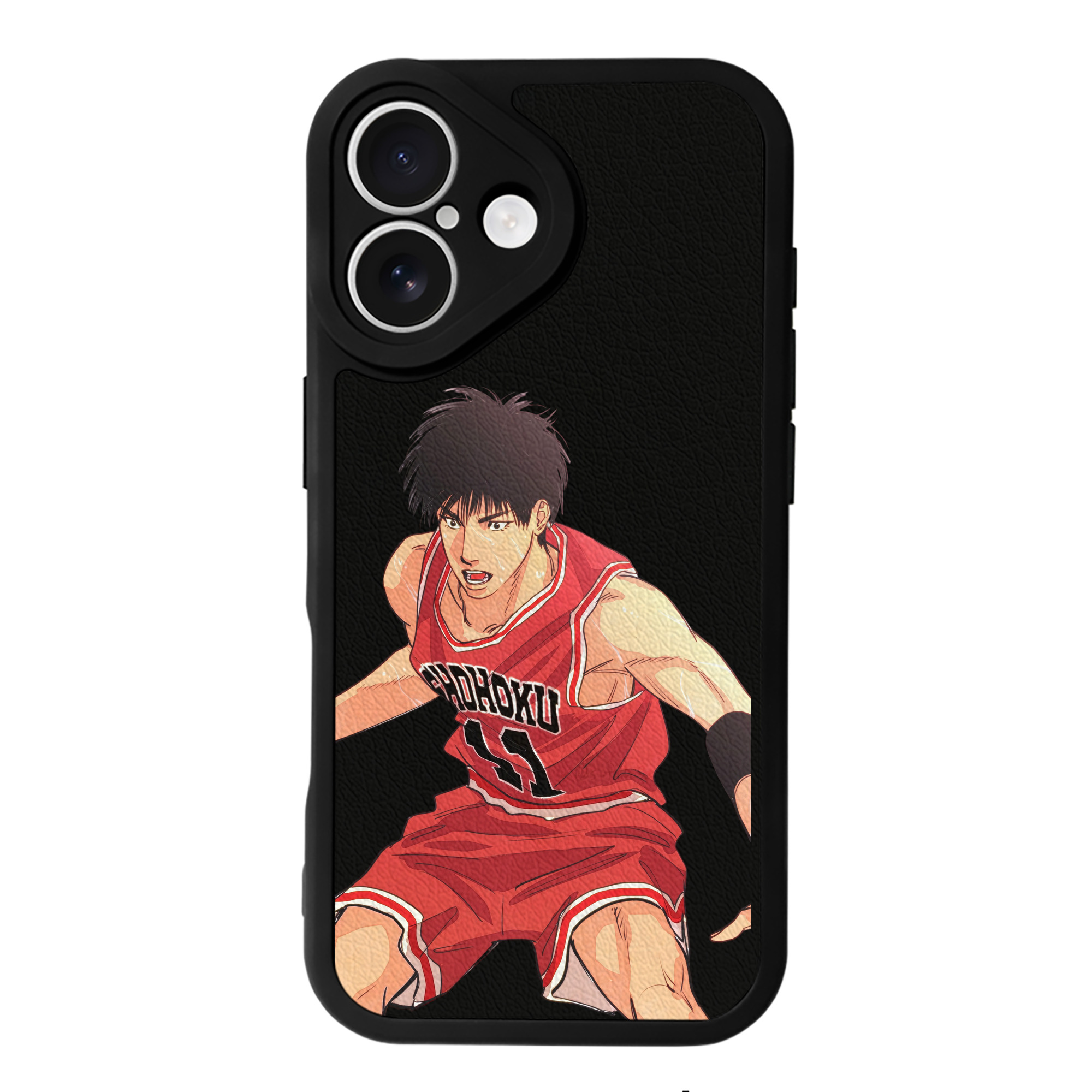 （画像用） SLAM DUNK／スラムダンク 【iPhone 16シリーズ対応】シリコンスマホケース（レザー調） 材質：シリコン